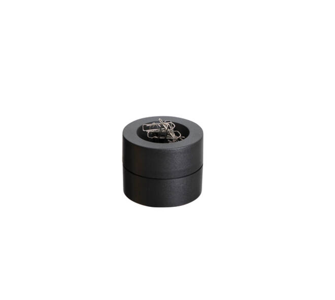 Papercliphouder MAUL Pro magnetisch Ø73mmx60mm zwart