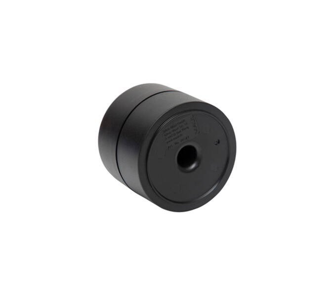 Papercliphouder MAUL Pro magnetisch Ø73mmx60mm zwart