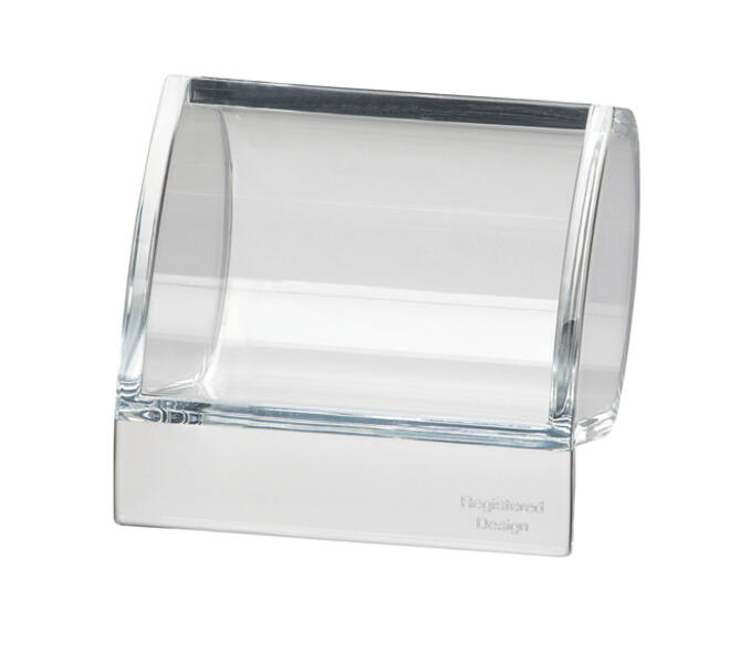 Papercliphouder MAUL 87x77x65mm acryl