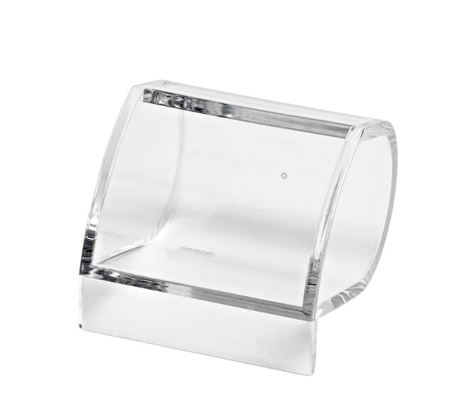 Papercliphouder MAUL 87x77x65mm acryl