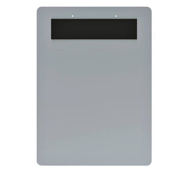 Klembord MAUL A4 staand met magneetstrip aluminium
