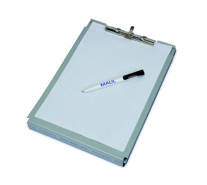 Klembordkoffer MAUL Case A4 topopening aluminium