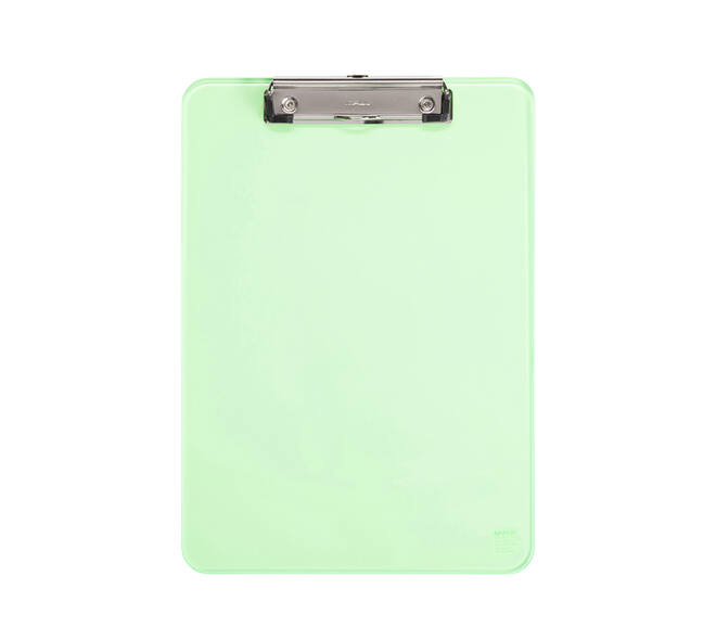 Klembord MAUL A4 staand transparant PS neon groen