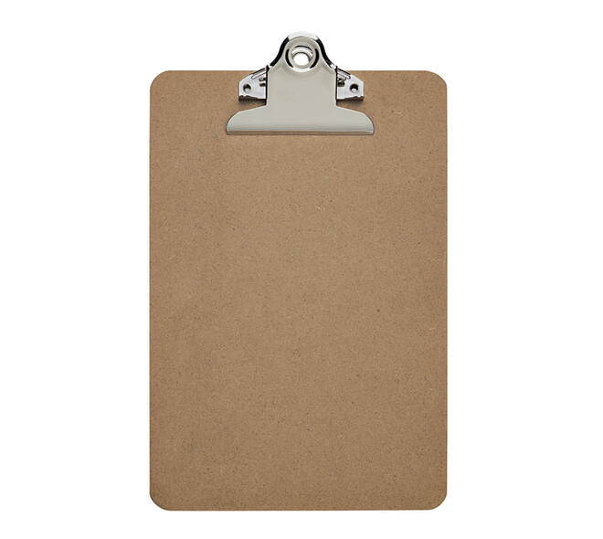 Klembord MAUL Classic A5 staand hardboard