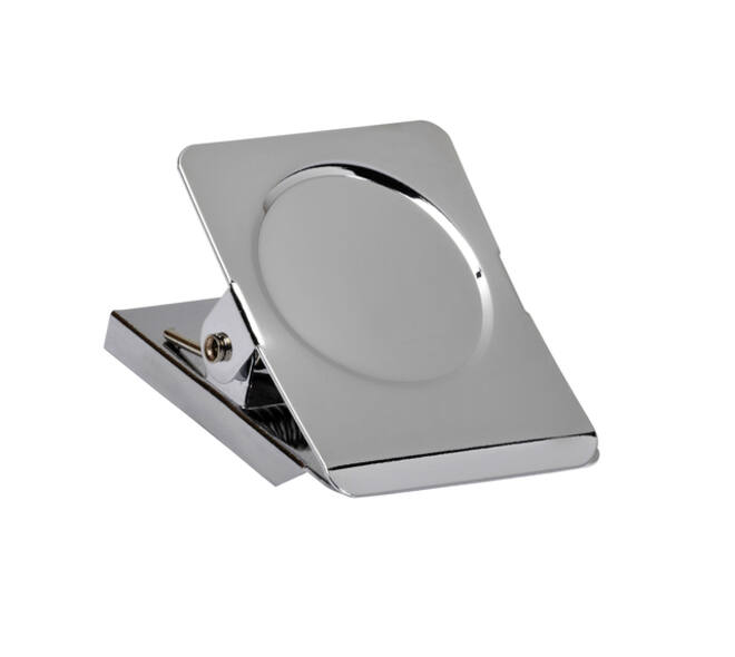 Papierklem MAUL magnetisch vierkant 40mm zilver