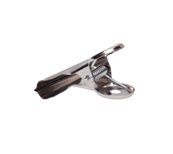 Papierklem MAUL Bulldog 50mm capaciteit 20mm zilver 10 stuks