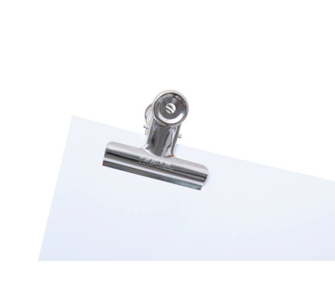 Papierklem MAUL Bulldog 70mm capaciteit 40mm zilver 5 stuks
