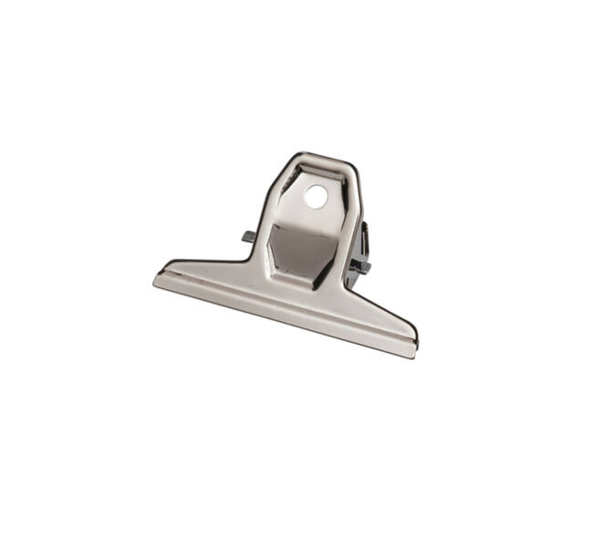 Papierklem MAUL Pro 75mm capaciteit 20mm zilver 2 stuks
