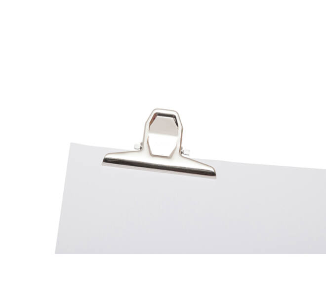 Papierklem MAUL Pro 75mm capaciteit 20mm zilver 2 stuks