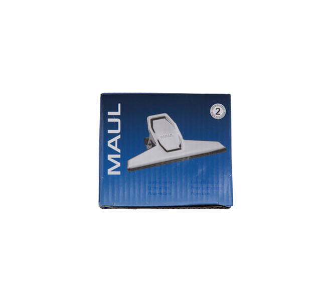 Papierklem MAUL Pro 75mm capaciteit 20mm zilver