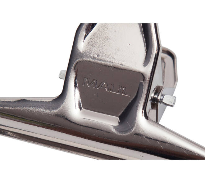Papierklem MAUL Pro 75mm capaciteit 20mm zilver