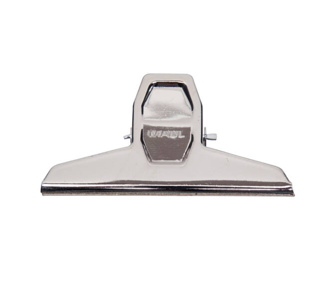 Papierklem MAUL Pro 125mm capaciteit 30mm zilver