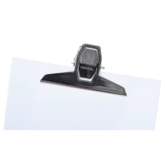 Papierklem MAUL Pro 125mm capaciteit 30mm zilver