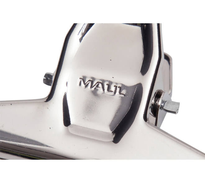 Papierklem MAUL Pro 95mm capaciteit 25mm zilver