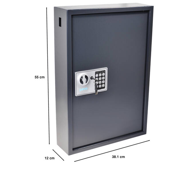 Sleutelkast Pavo High security 100 haken 600x410x120mm