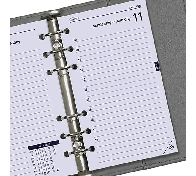 Agendavulling 2027 Kalpa Personal 1dag/1pagina