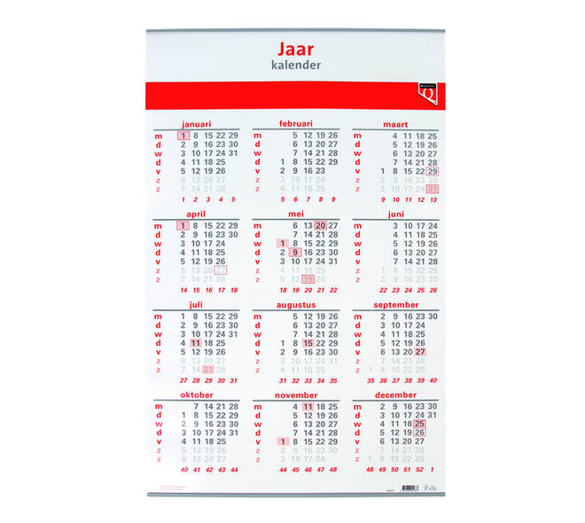 Jaarkalender 2027 Quantore