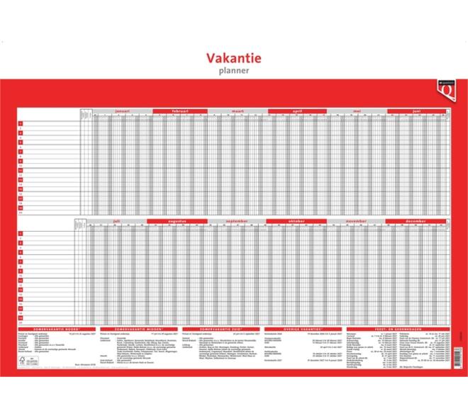 Vakantieplanner 2027 Quantore