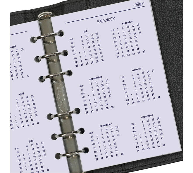 Agendavulling 2027 Kalpa Senior 1dag/1pagina