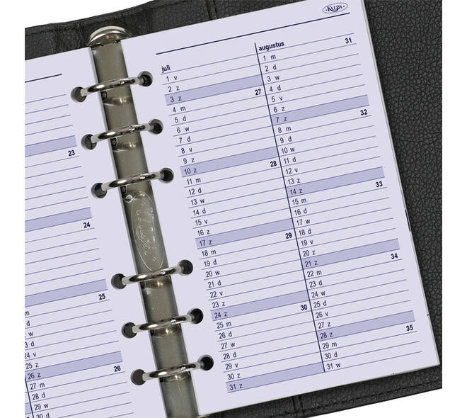 Agendavulling 2027 Kalpa Senior 7dagen/2pagina's