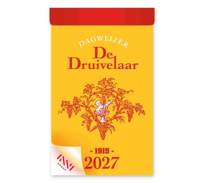 Dagscheurkalender 2027 de Druivelaar