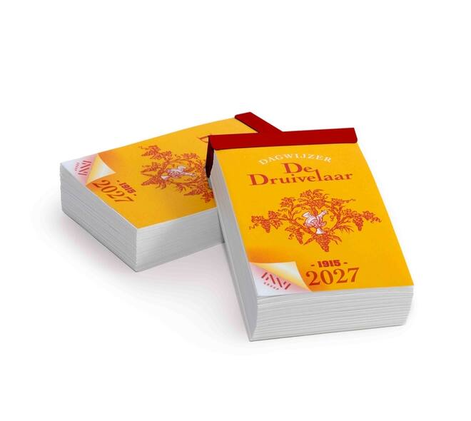 Dagscheurkalender 2027 de Druivelaar