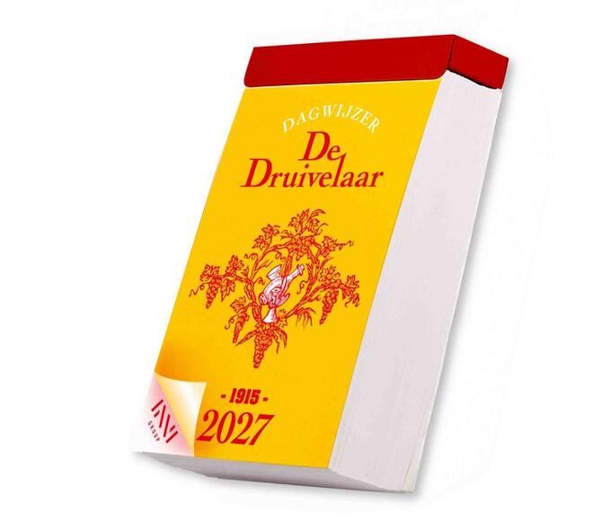 Dagscheurkalender 2027 de Druivelaar