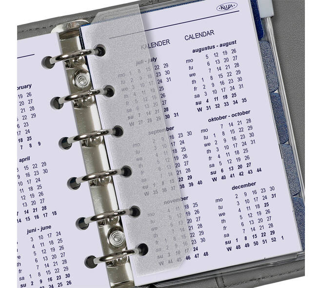 Agendavulling 2027 Kalpa Pocket jaardoos 7dagen/2pagina'