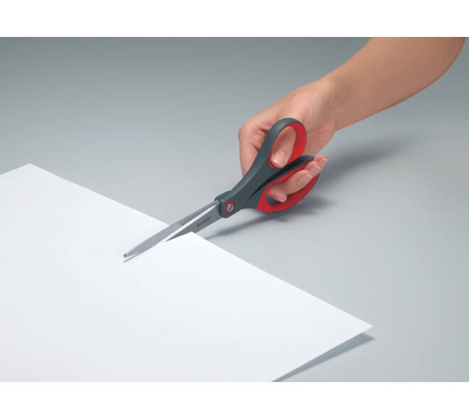 Schaar Scotch 20cm precision rood blister