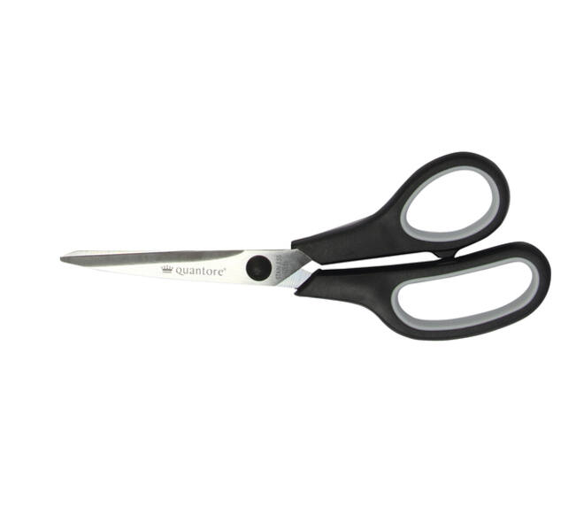 Schaar Quantore 190mm soft grip zwart