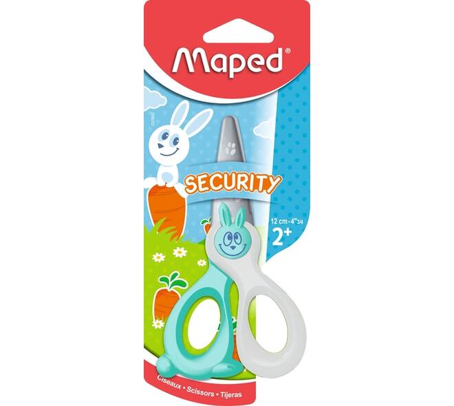 Kinderschaar Maped KidiCut 12cm assorti