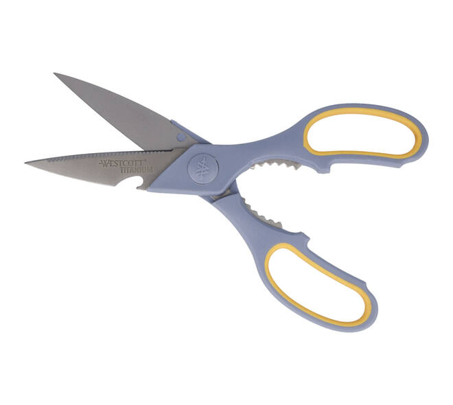 Huishoudschaar Westcott 210mm met softgrip titanium