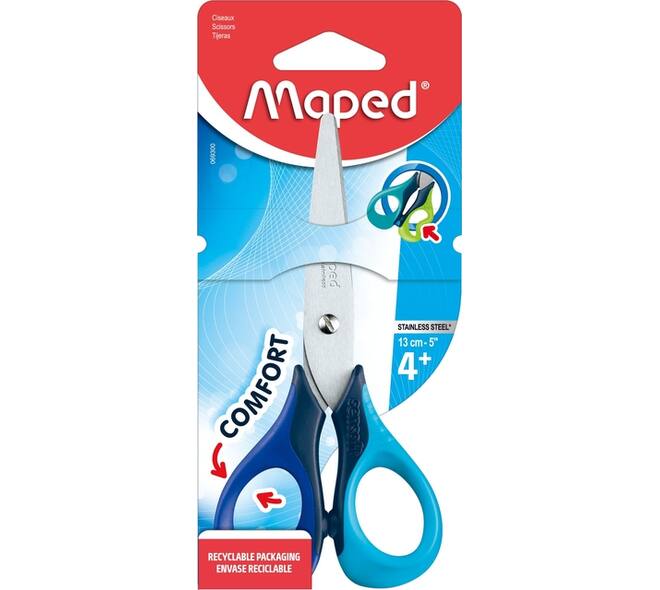Kinderschaar Maped Sensoft 13cm display á 12 stuks assorti