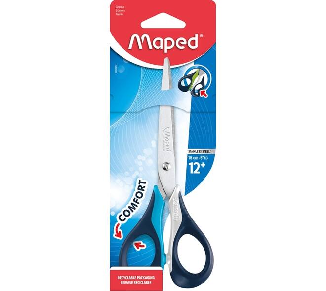 Schaar Maped Sensoft 16cm assorti