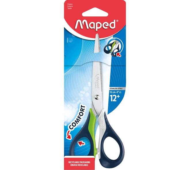 Schaar Maped Sensoft 16cm assorti