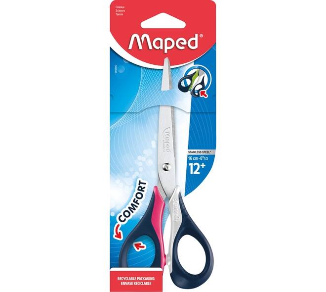 Schaar Maped Sensoft 16cm assorti