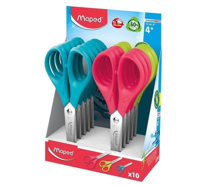 Schaar Maped Essentials 13cm links assorti