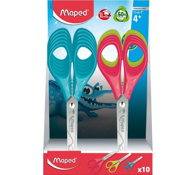 Schaar Maped Essentials 13cm links assorti