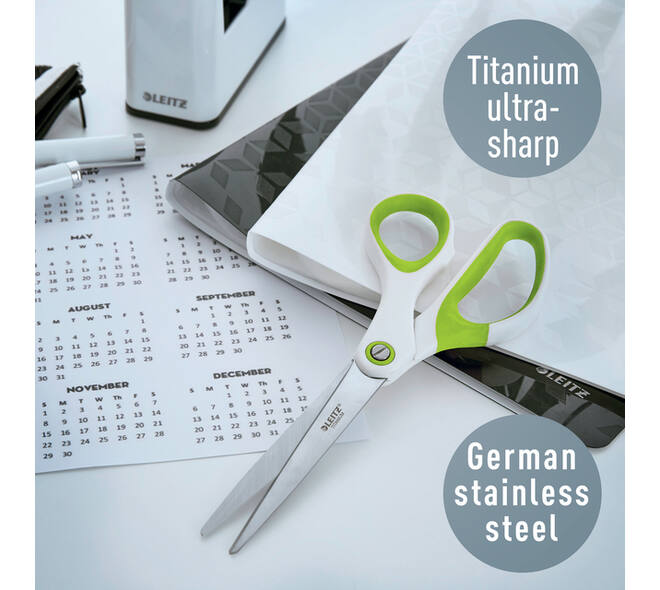 Schaar Leitz WOW 205mm titanium groen