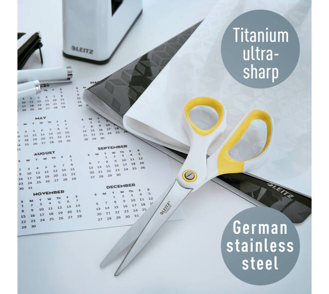 Schaar Leitz WOW 205mm titanium geel