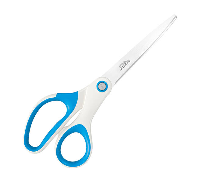 Schaar Leitz WOW 205mm titanium blauw