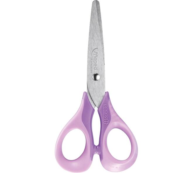 Schaar Maped Sensoft 13cm pastel assorti