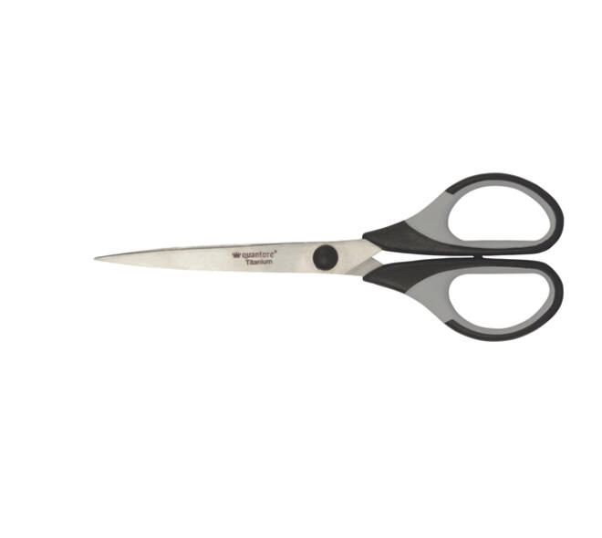 Schaar Quantore 170mm titanium soft grip handvat