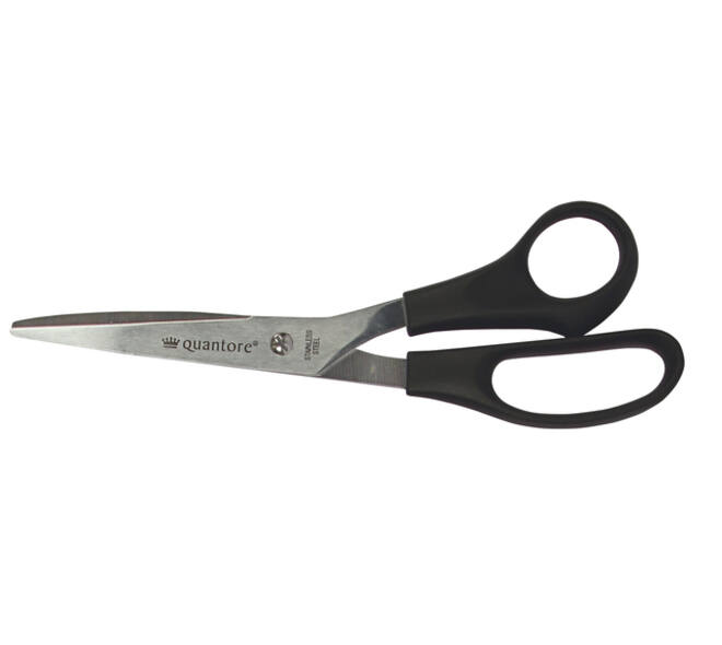 Schaar Quantore 210mm +plastic handvat zwart