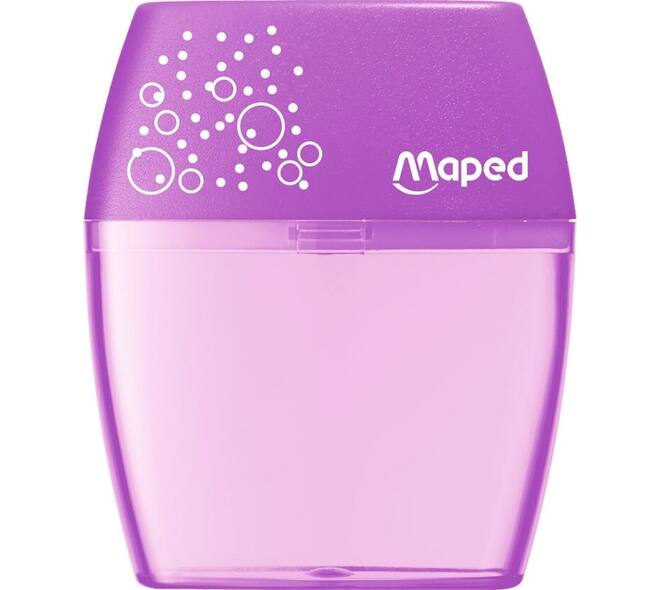 Puntenslijper Maped Shaker 2-gaats display à 20 stuks assorti
