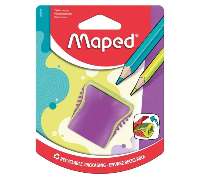 Puntenslijper Maped Boogy 2gaats assorti