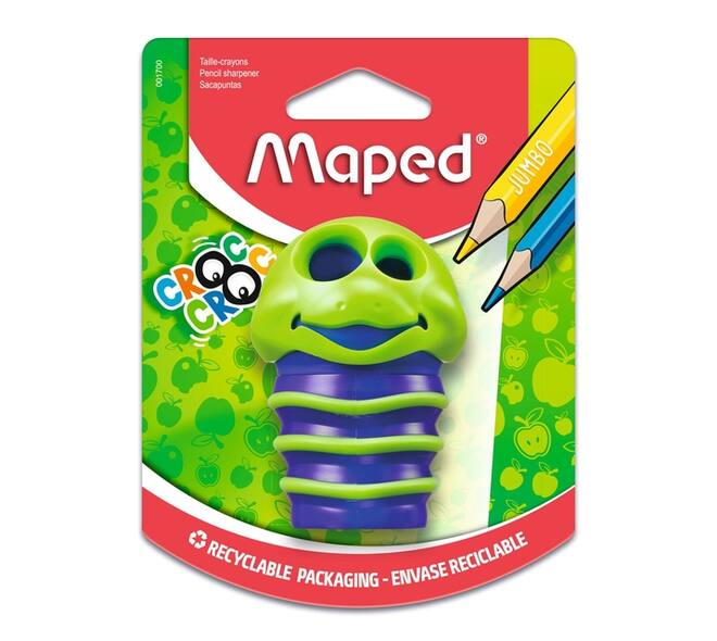 Puntenslijper Maped Croc Croc Bug 2gaats assorti