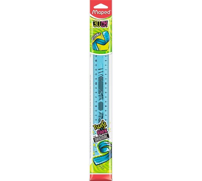 Liniaal Maped Twist 'n Flex 30cm assorti