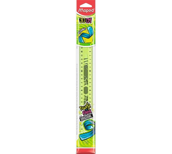 Liniaal Maped Twist 'n Flex 30cm assorti