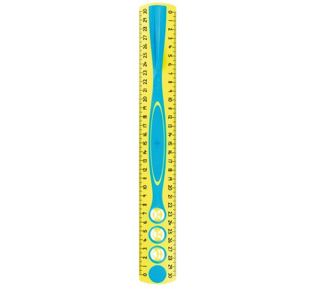 Liniaal Maped Kidy'grip 30cm assorti